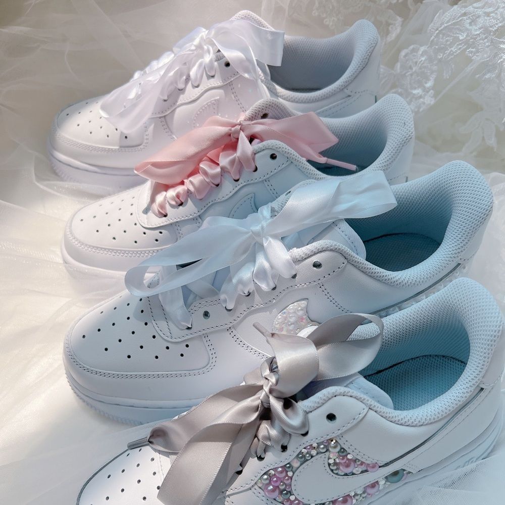 Bridal shoes silk laces- choose one